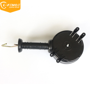 電気フェンス格納式テープゲートハンドル50Mtrs polytapeゲート - Product Image 2