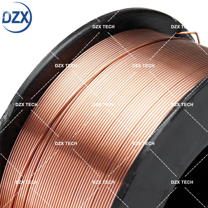 1.2/1.6/2.0mm MIG Welding Wire Cupper Nickel Welding Wires ERCuNi5Fe1 Wire 15kg Per Spool Used for CuNi Pipes Repairing