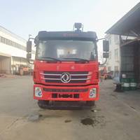 Dongfeng 10 Ton 6x4 Truk Berkinerja Tinggi dengan Crane Terpasang |   XCM9 SQS250-5 Boom 5-Bagian |   Mesin Yuchai 220HP Euro V |   Pompa Gearbox Hengli |   20m