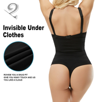 Culotte gainante taille haute sans couture en nylon polyamide, effet ventre plat, maintien ferme, post-partum, grandes tailles européennes
