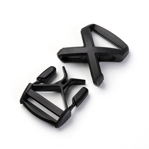 Hebilla de liberación lateral de plástico negro de 38 mm para bolsos, accesorios duraderos y resistentes al desgaste para bolsos - Product Image 3