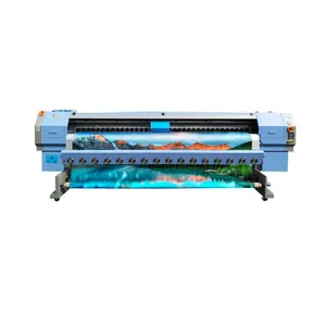 10 ft1.8m / 3.2m eco solvent printer for stickers printing outdoor fast printing speed
