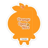Cartes à gratter à thème fruitier avec impression numérique unique et design primé, en papier offset et carton