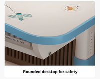 Meubles pour enfants en gros, table et chaise d'étude ergonomiques réglables en hauteur pour enfants