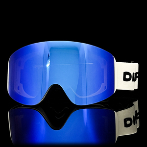 Tùy Chỉnh Uv400 Bảo Vệ Skiglasses Thể Thao Tuyết Hội Đồng Quản Trị Kính OEM Chống Sương Mù Trượt Tuyết Kính Googles Dây Đeo Từ Ống Kính Trượt Tuyết Goggle - Product Image 5