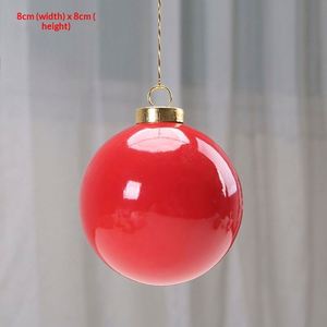 Festive Christmas <b>Bauble</b> Fine Bone China <b>Ceramic</b> Hanging Decorated Balls Decoration Xmas Tree Ornament - Product Image 3