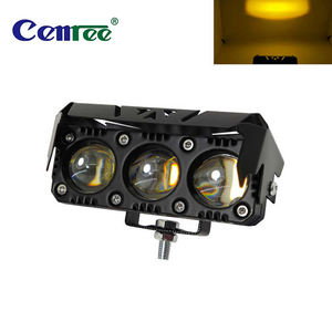 Moto-yardımcı 2/3/4/<span class=keywords><strong>5</strong></span>/6 Lens <span class=keywords><strong>LED</strong></span> çalışma lambaları yardımcı sis farları kamyon römorkları için Mini ışıklar motosikletler Hilux araba suv - Product Image 2