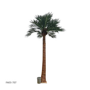 Grand cocotier artificiel en fibre de verre résistant aux UV personnalisable, palmier simulé pour la décoration de <span class=keywords><strong>villa</strong></span> d'hôtel - Product Image 4
