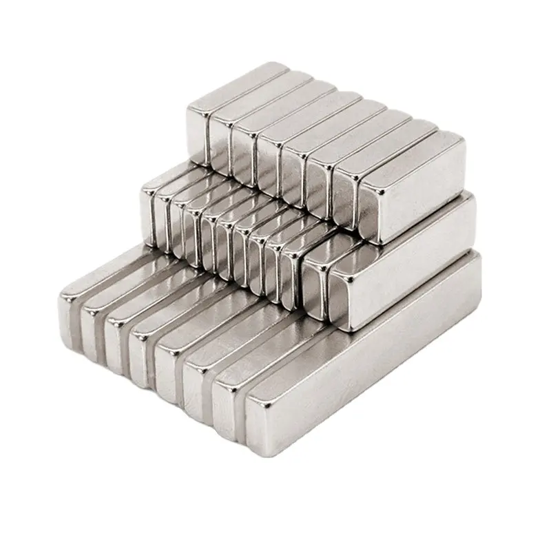 Starkes permanentes Ndfeb-Block quadrat 30x20x5 30x20x10 40x20x10 Neodium magnet N52 Flache quadratische Neodym-Magnete