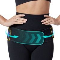 Ceinture sacro-iliaque en néoprène pour hommes et femmes Support de soulagement de la douleur au bas du dos respirant Conception de hanche élargie flexible