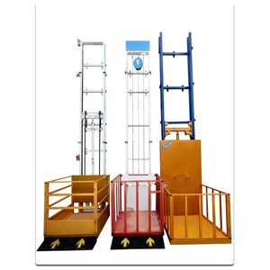 6 मीटर 800 किलोग्राम इलेक्ट्रिक कार्गो लिफ्ट हाइड्रोलिक लिफ्टिंग प्लेटफॉर्म कार्गो लिफ्ट बेसमेंट लिफ्ट - Product Image 3