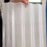 Tôle de polycarbonate ondulée gaufrée diamantée en PC avec revêtement UV de 2,2 mm, longueur 6 m, pour toiture