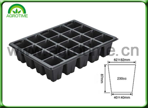 Plateau de semences en plastique durable <span class=keywords><strong>pour</strong></span> <span class=keywords><strong>gouttière</strong></span> NFT Plateau rectangulaire <span class=keywords><strong>pour</strong></span> serre hydroponique fraise PS PET Steel - Product Image 3