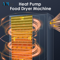 Machine de séchage alimentaire commerciale à pompe à chaleur pour raisins, fruits, mangues, tomates et déshydrateur