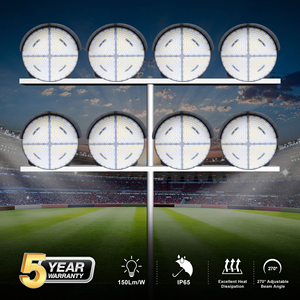Heshi 1200W Led Stadium High Mast 190000 Lumen <span class=keywords><strong>Blanco</strong></span> brillante Luz al aire libre Lámpara de estadio de inundación para cancha deportiva - Product Image 3