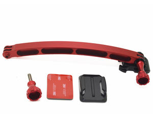 WESPORT Casque de caméra CNC multicolore <span class=keywords><strong>Support</strong></span> en alliage d'aluminium incurvé Bâton de selfie Convient pour Gopro Hero 13 12 11 10 9 8 - Product Image 4