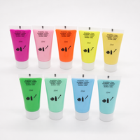 Ensemble de peinture acrylique OEM personnalisé, 22 ml, 12 couleurs, peinture d'artiste professionnelle non toxique avec MSDS pour toile, papier, tissu