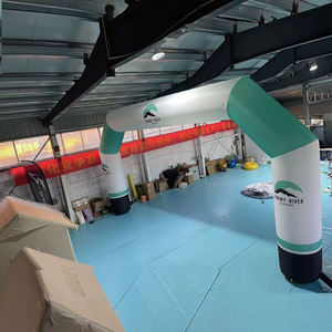 Porte gonflable Arc de course personnalisé Publicité gonflable extérieure Début <span class=keywords><strong>Ligne</strong></span> d'arrivée Logo Arc gonflable à vendre - Product Image 6