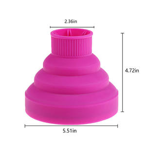 <span class=keywords><strong>Difusor</strong></span> <span class=keywords><strong>de</strong></span> <span class=keywords><strong>secador</strong></span> <span class=keywords><strong>de</strong></span> <span class=keywords><strong>pelo</strong></span> rizado, accesorio <span class=keywords><strong>Universal</strong></span>, plegable, <span class=keywords><strong>de</strong></span> silicona - Product Image 2