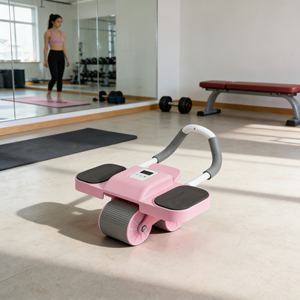Rueda Abdominal de Alto Rendimiento con Mecanismo de Retorno Automático Doble para Atletas Serios y Gimnasio en Casa - Product Image 5