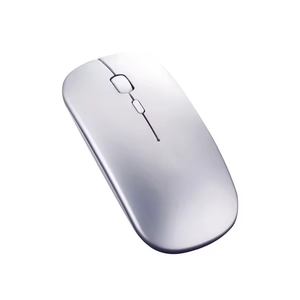 2.4ghz Rechargeable Led Optical <b>Wireless</b> Mini Usb Port <b>Mouse</b> Right-hand Orientation Waterproof Finger Stock 3 Adjustable Dpi - Product Image 1
