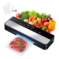 65kPa 120W 30cm 4L/min scellage multi-sacs tuyau externe cuisine alimentaire machine sous vide soudeuse emballage alimentaire