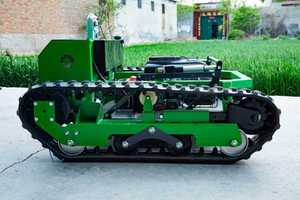 Tagliaerba telecomandato cingolato, con funzione di triturazione e <span class=keywords><strong>ritorno</strong></span> sul campo, attrezzo agricolo per la rimozione delle erbacce - Product Image 3