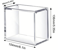 Étui de présentation magnétique moderne personnalisé avec protection UV à 99 %, Prismatik Evolutions Elite Trainer ETB, acrylique de 5 mm d'épaisseur, résistant à l'eau