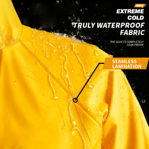 Veste de <span class=keywords><strong>pluie</strong></span> de sécurité avec <span class=keywords><strong>pantalon</strong></span> haute visibilité bande réfléchissante vêtements de <span class=keywords><strong>pluie</strong></span> extrême froid <span class=keywords><strong>chaud</strong></span> imperméable imperméable livraison homme - Product Image 2