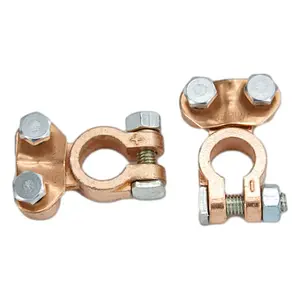 Chinese Factory 24V Copper Battery Terminal Connector for Most Vehicles Car Brass Terminal at a Cheaper Price