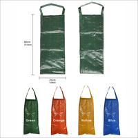 Sac de culture suspendu à 10 trous pour tomates, poivrons, herbes et légumes, pot à fraises inversé, jardin suspendu, sacs de culture pour tomates