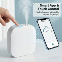 Diffuseur d'arômes intelligent B2B personnalisé avec logo, 150 ml, pour table ou mur, système d'aromathérapie commercial 150 m³
