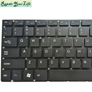 Teclado de repuesto para ordenador portátil en inglés de EE. UU. para teclado de color negro Nuevo sin marco sin retroiluminación F5 Control de silencio - Product Image 3
