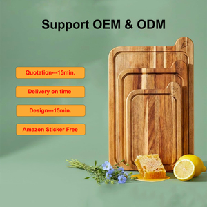 Juego <span class=keywords><strong>de</strong></span> Tablas <span class=keywords><strong>de</strong></span> Cortar <span class=keywords><strong>de</strong></span> Bambú Orgánico Ecológico, Tablas <span class=keywords><strong>de</strong></span> Madera No Tóxicas con Ranura para Jugos, para Preparar Carne y Verduras en la <span class=keywords><strong>Cocina</strong></span> - Product Image 1