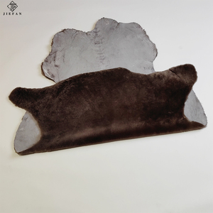 Ham renk koyun shearlling deri yumuşak Pelt ceket yün astar ile giysi ve ayakkabı kullanımı için hayvan kürk - Product Image 6