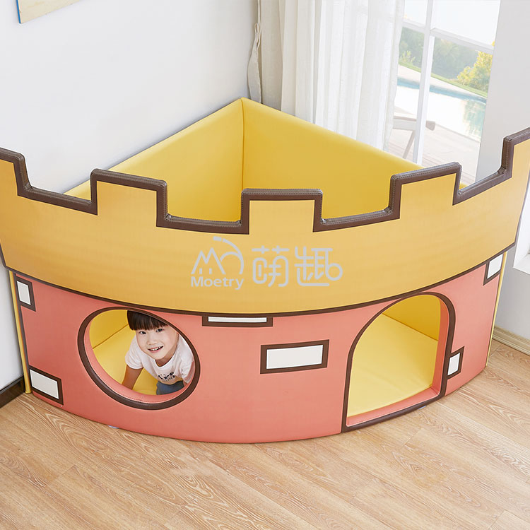 Castillo tema Soft play House literatura esquina