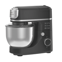Robot culinaire professionnel 3-en-1 5L 1000W avec boîtier métallique et accessoire hachoir à viande 1,5L pour cuisine domestique