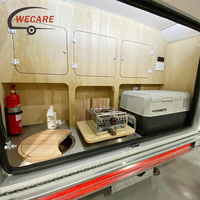 Wecare WECARE YT 2.9m Tente de toit pour camping-car avec porte-moto à essieu unique et aménagement personnalisable