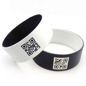 Pulseras blancas para damas y hombres con verso de la Biblia grabado oro y terminación de telar de Chaquira barato Tipo de brazaletes con cuentas bonitas - Product Image 1