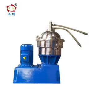 Small capacity manual cream milk separator disc centrifuge