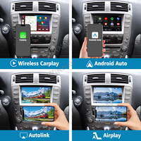 Nueva actualización de la Caja decodificadora Carplay para Lexus IS LS 2005-2008 Android Auto navegación GPS Linux reproductor Multimedia