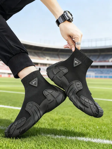 Sneakers da Uomo alla Moda con Design Alto e Traspirante, Stivali Casual Sportivi alla Caviglia per Escursionismo all'Aperto - Product Image 3