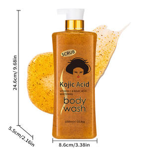 Gel Douche Exfoliant Revitalisant Hydratant et Nettoyant en Profondeur à l'Acide Kojique, Parfum Longue Durée, Pour Tous - Product Image 5