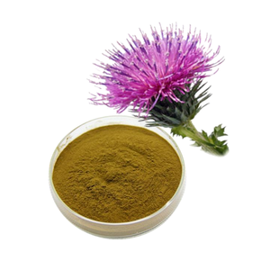 高純度食品グレードミルクシスル種子エキス80％シリマリンパウダー（ガラス容器入り） - Product Image 3