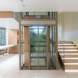 Ascenseur <span class=keywords><strong>domestique</strong></span> Bowete à faible bruit, villa résidentielle, ascenseur intérieur en or rose, petits ascenseurs - Product Image 6