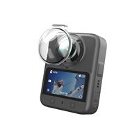 Protecteur d'objectif pour DJI OSMO 360 II, matériau PC, couvercle d'objectif ultra haute définition résistant aux rayures, accessoires pour DJI OSMO