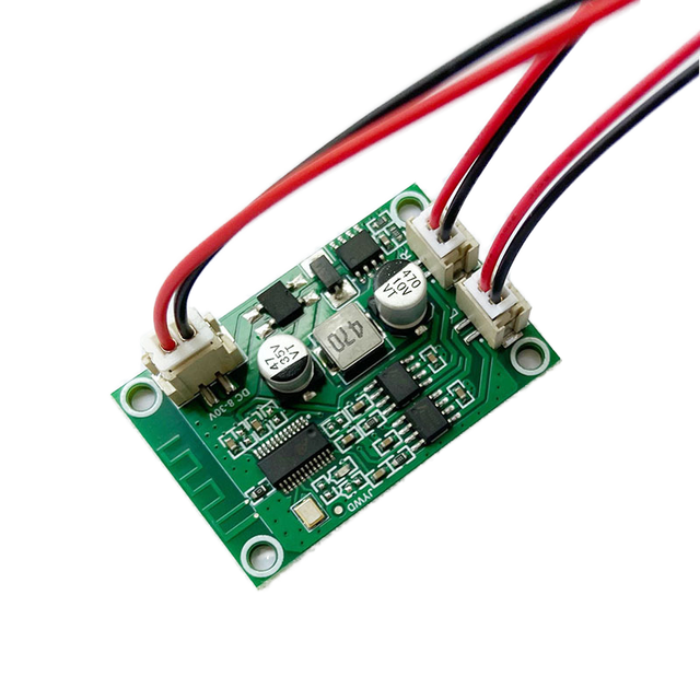 8-30V Micro 5.0 Stereo Bluetooth Power Amplifier Board Module 5VF 5W+5W Mini AMP for Audio Refitting for Idle Sound Box