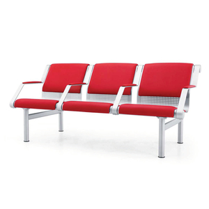 Banco de espera para pasajeros en terminales de aeropuerto, silla multiplaza para estaciones de tren y hospitales - Product Image 3