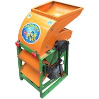 Décortiqueuse-batteuse de maïs entièrement automatique avec moteur, pour usage domestique et agricole, récolteuse de maïs tout-en-un biphasée