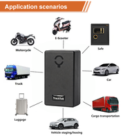 Rastreador GPS Inalámbrico 4G con Monitor, Seguimiento de Activos, Larga Duración de Batería, Magnético, Batería de 20000mAh, Localizador GPS para Auto, Bicicleta, Contenedor